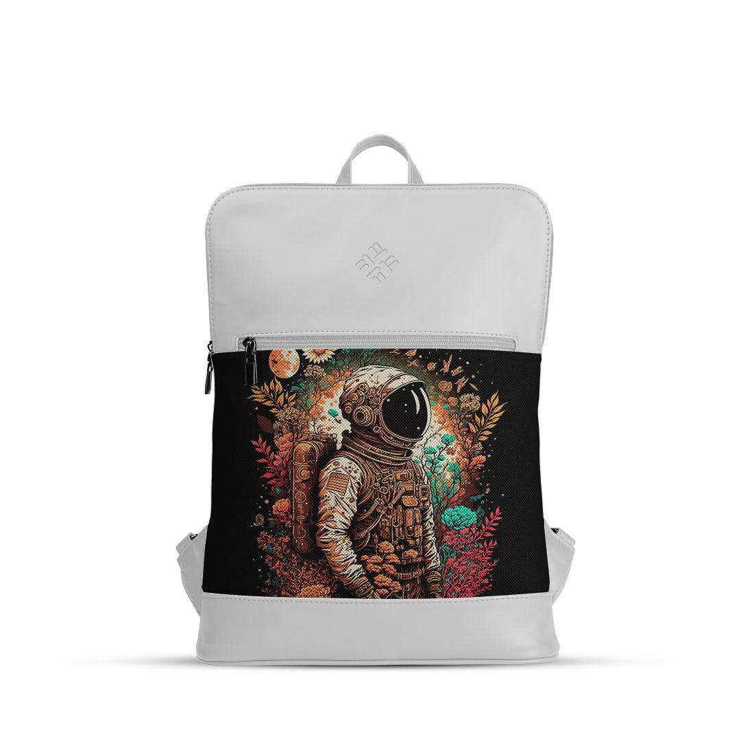 White Orbit Laptop Backpack Astronaut - CANVAEGYPT