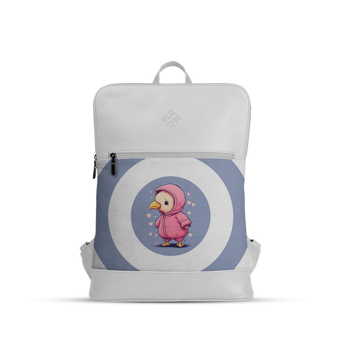 White Orbit Laptop Backpack Baby Bird - CANVAEGYPT
