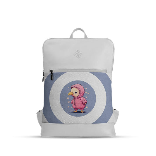 White Orbit Laptop Backpack Baby Bird - CANVAEGYPT