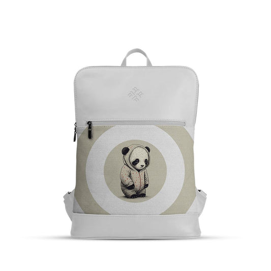White Orbit Laptop Backpack Baby Panda - CANVAEGYPT
