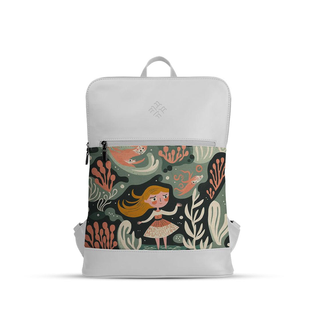 White Orbit Laptop Backpack Deep - CANVAEGYPT