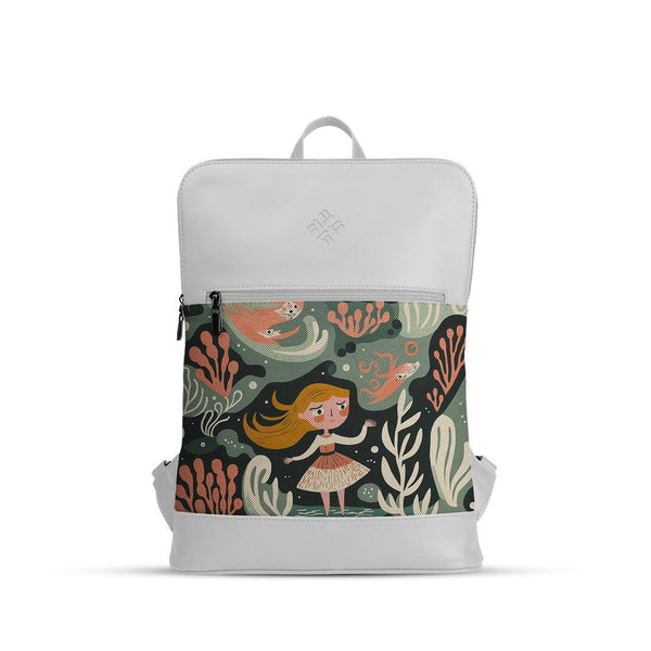 White Orbit Laptop Backpack Deep - CANVAEGYPT