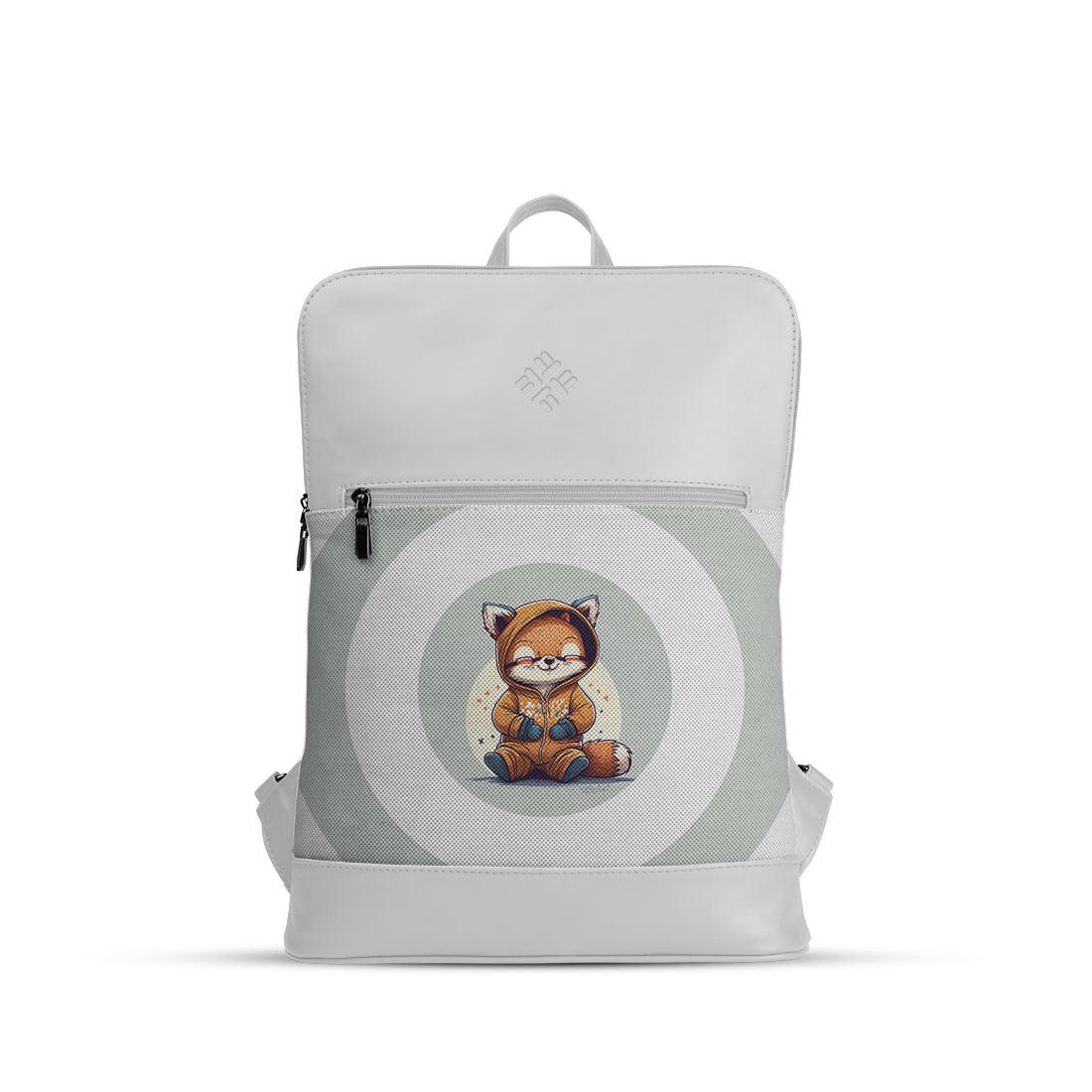 White Orbit Laptop Backpack Fox - CANVAEGYPT