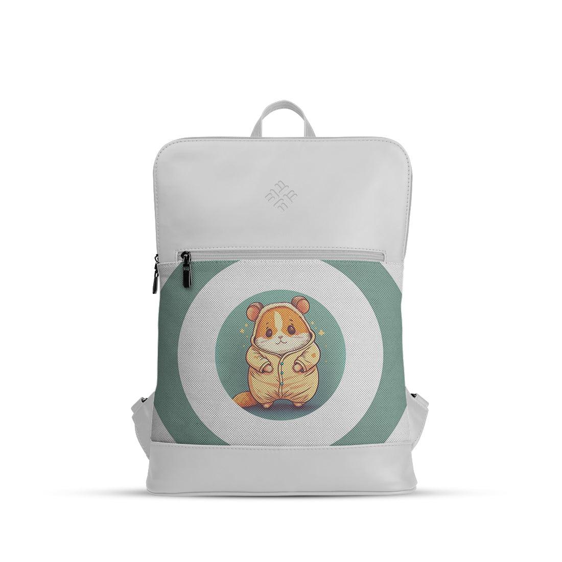 White Orbit Laptop Backpack Hamster - CANVAEGYPT