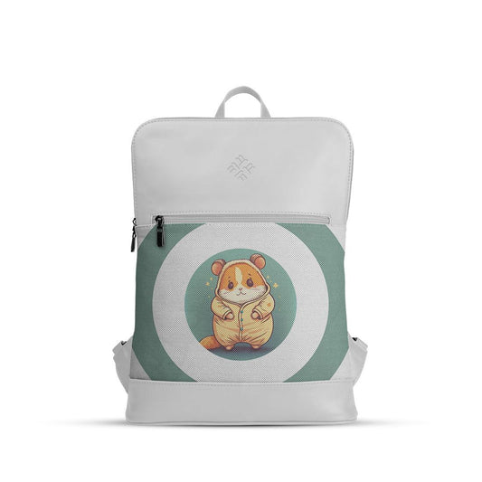 White Orbit Laptop Backpack Hamster - CANVAEGYPT