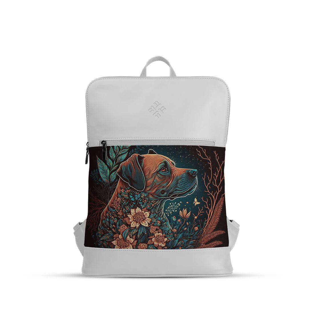 White Orbit Laptop Backpack Raise - CANVAEGYPT