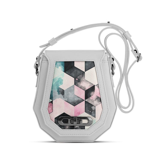 White Polygon Crossbags Bright Colors - CANVAEGYPT