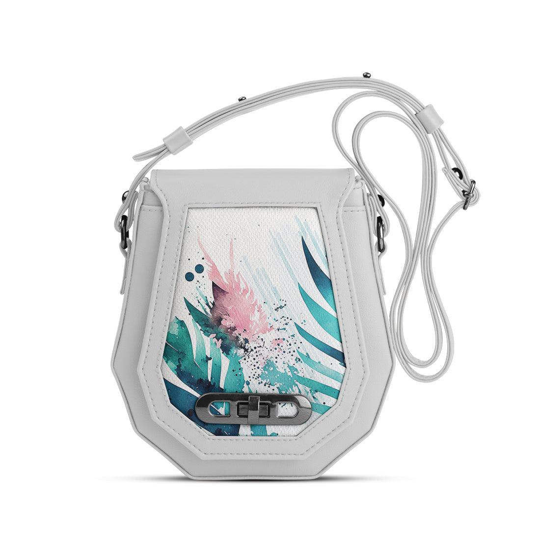 White Polygon Crossbags Splash - CANVAEGYPT