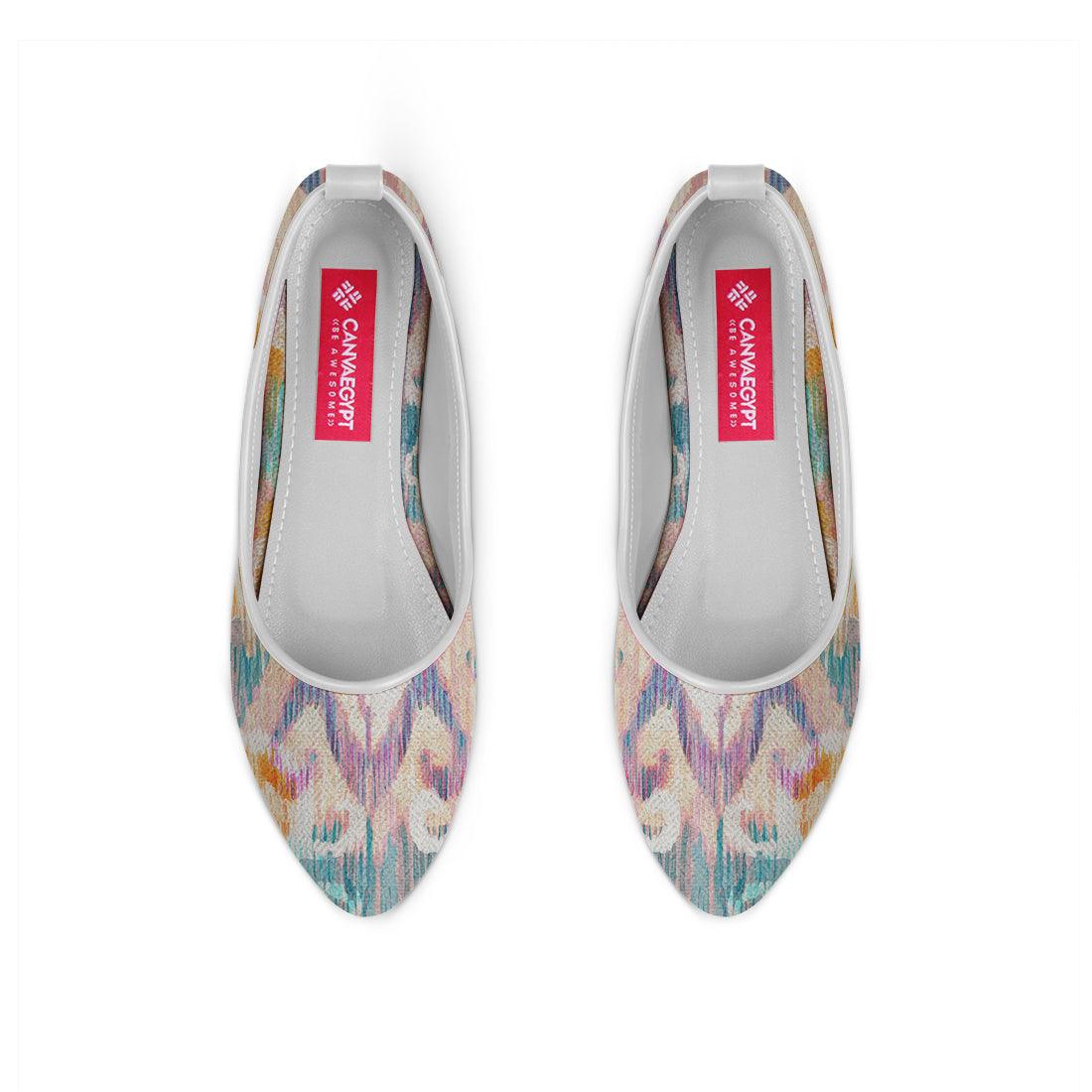 White Round Toe Shoe Lollypop - CANVAEGYPT