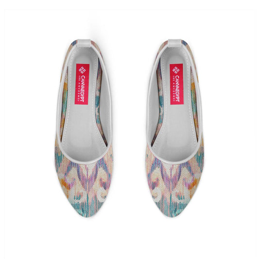 White Round Toe Shoe Lollypop - CANVAEGYPT