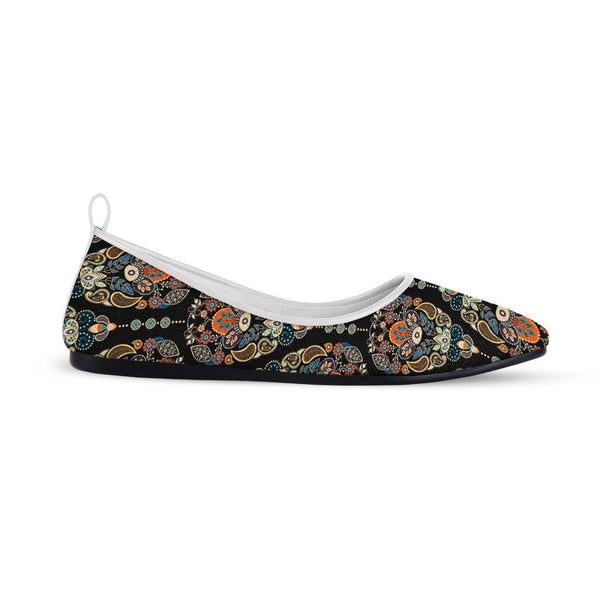 White Round Toe Shoe Agy