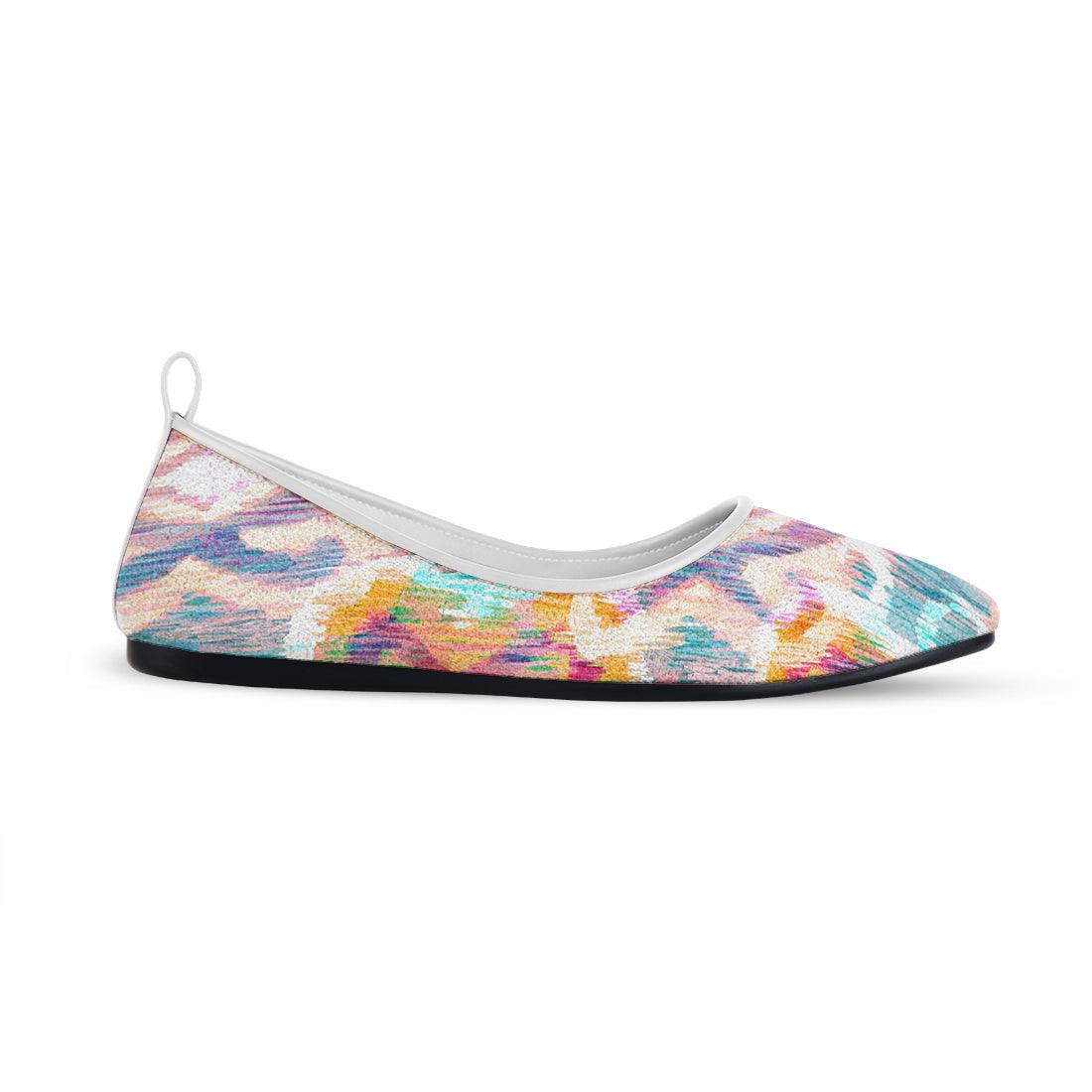 White Round Toe Shoe Lollypop - CANVAEGYPT