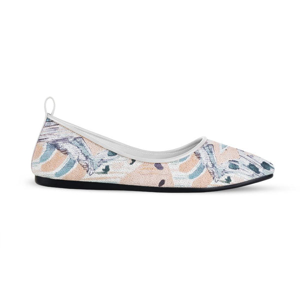 White Round Toe Shoe Tranquilla