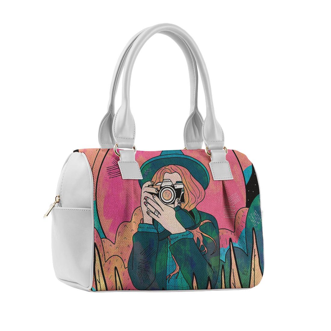 White Speedy Bag The space photographer - CANVAEGYPT