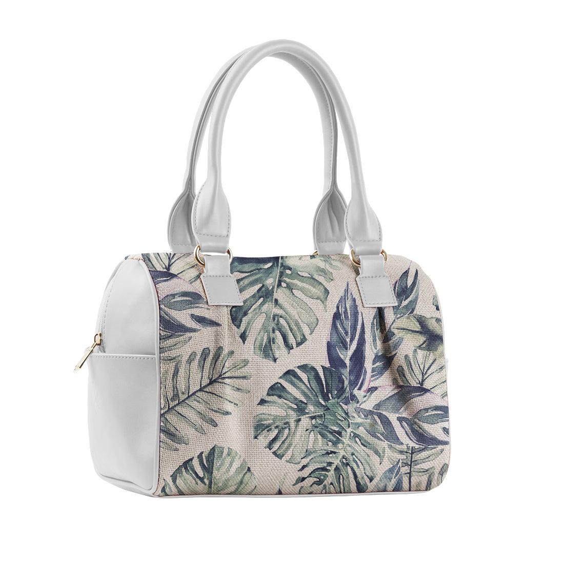 White Speedy Bag Watercolor tropical - CANVAEGYPT