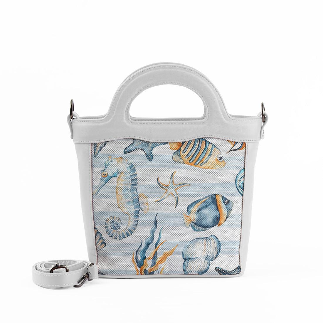White Top Handle Handbag Underwater - CANVAEGYPT