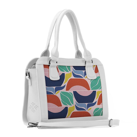 White Travel Hobo Bag Blooming Pink - CANVAEGYPT