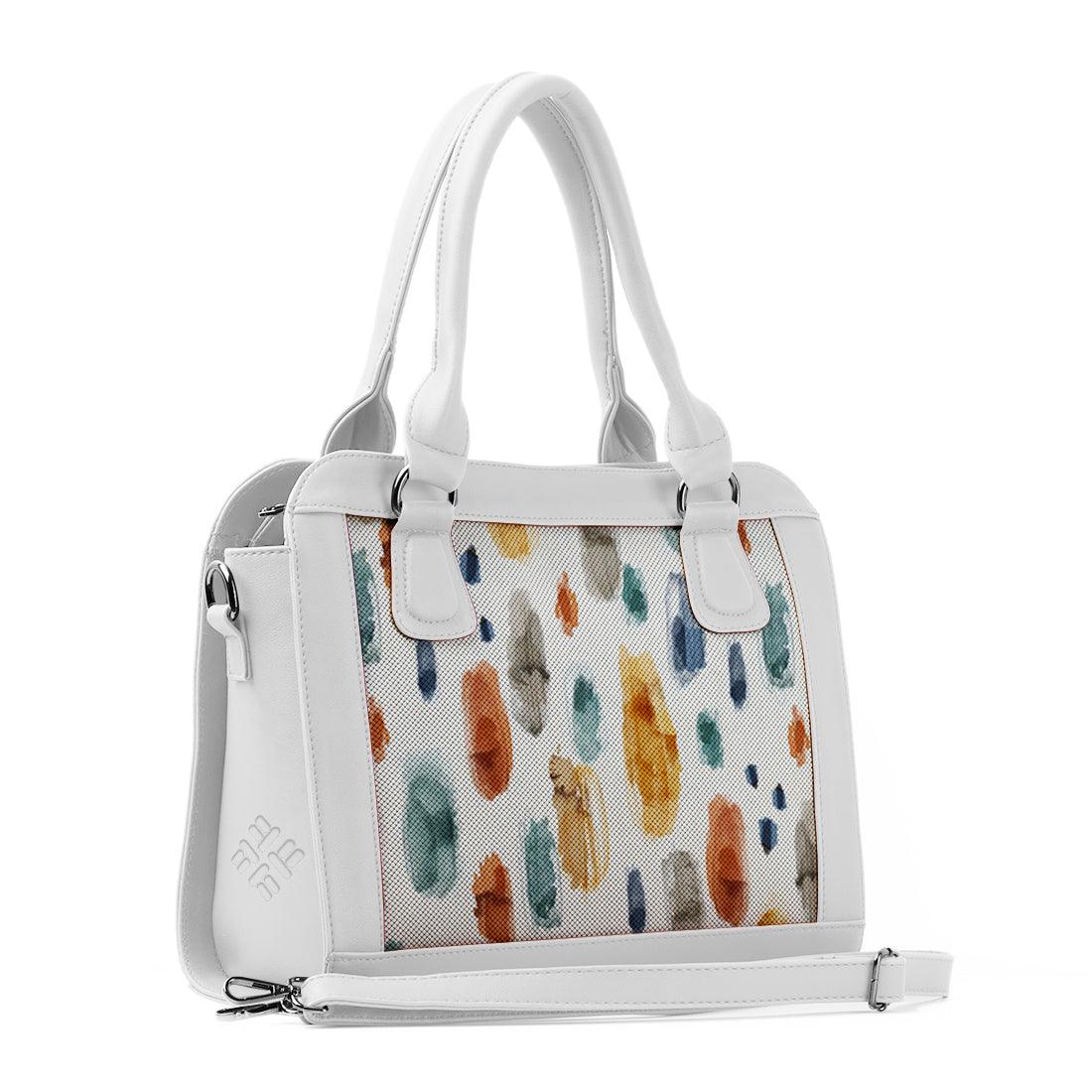 White Travel Hobo Bag Drops - CANVAEGYPT