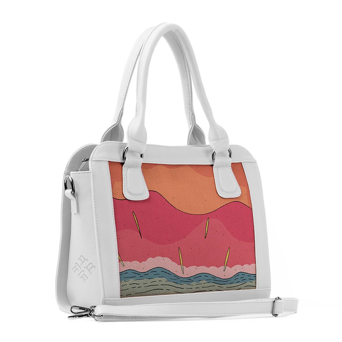 White Travel Hobo Bag The Watermelon - CANVAEGYPT