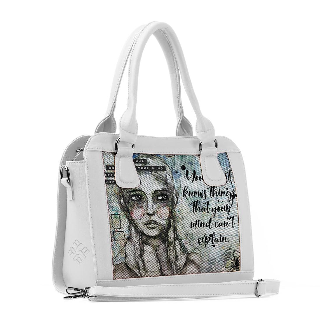 White Travel Hobo Bag Vision - CANVAEGYPT