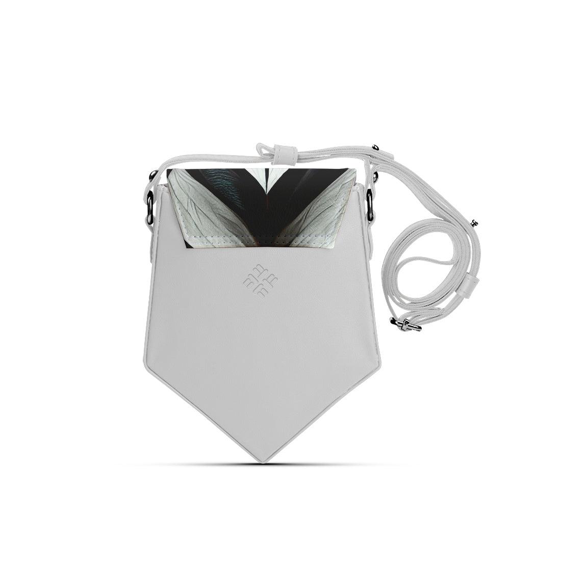 White Triangles Crossbag Bonding - CANVAEGYPT