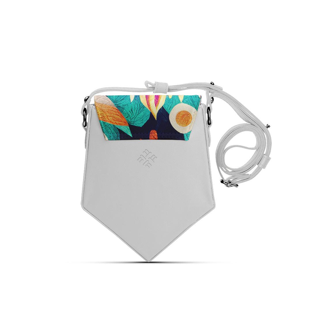 White Triangles Crossbag blossom - CANVAEGYPT