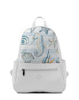 White Vivid Backpack Under Water