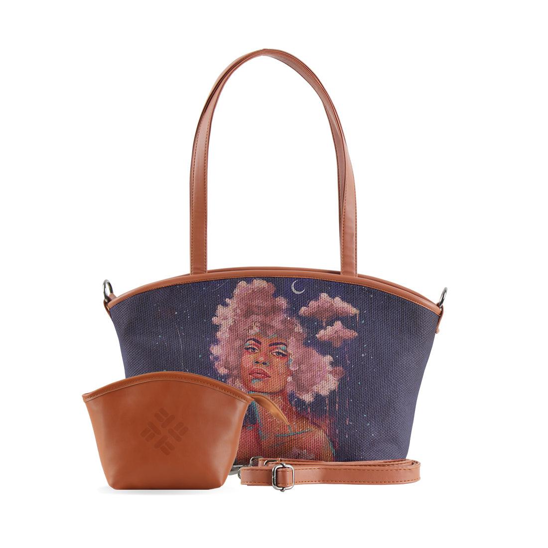 Wide Tote Bag Head in the clouds - CANVAEGYPT