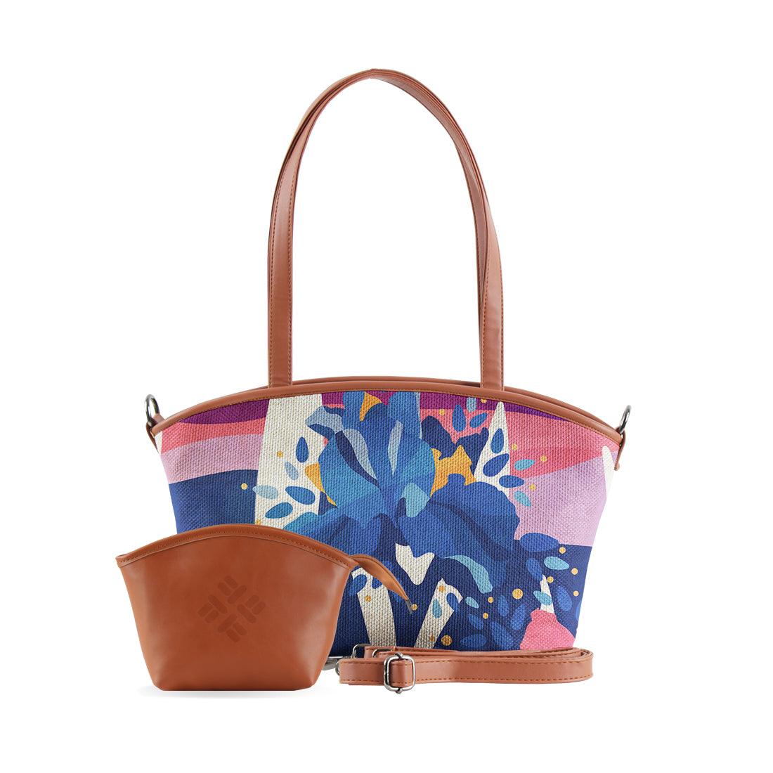 Wide Tote Bag Nature's palette - CANVAEGYPT