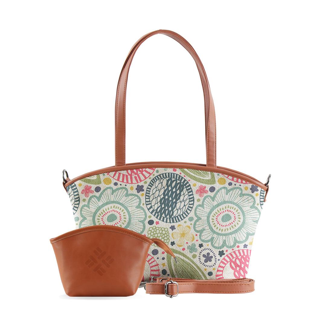 Wide Tote Bag Summer mess - CANVAEGYPT