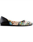 Flat Women's Shoes Abstract
