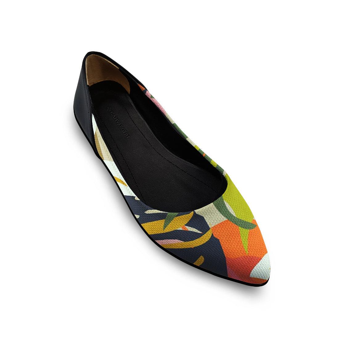 Flat Women's Shoes Colorful - CANVAEGYPT