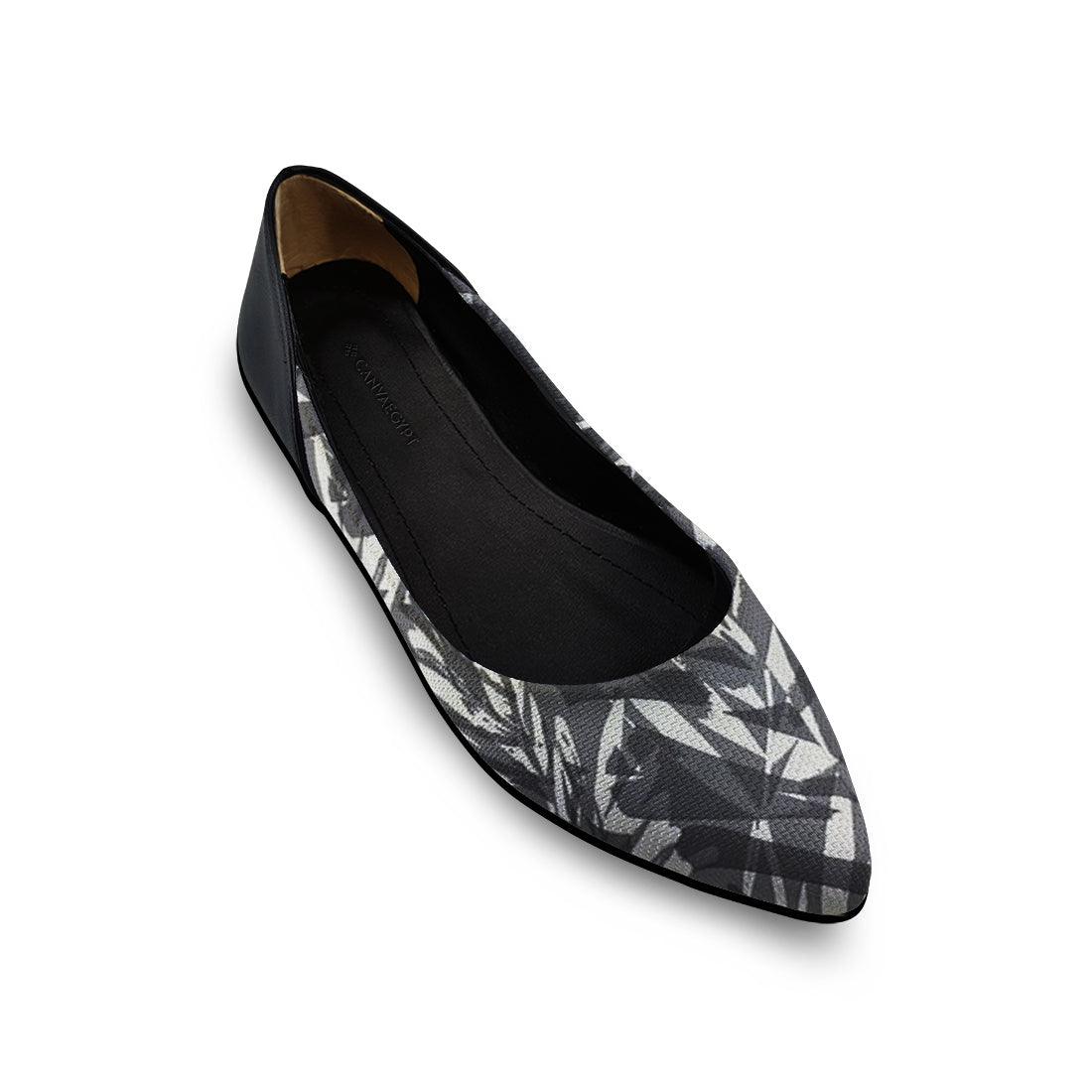 Flat Women's Shoes Grey - CANVAEGYPT
