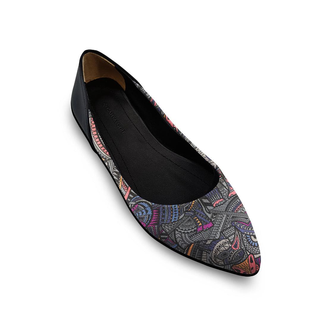 Flat Women's Shoes Jungle Tribal - CANVAEGYPT