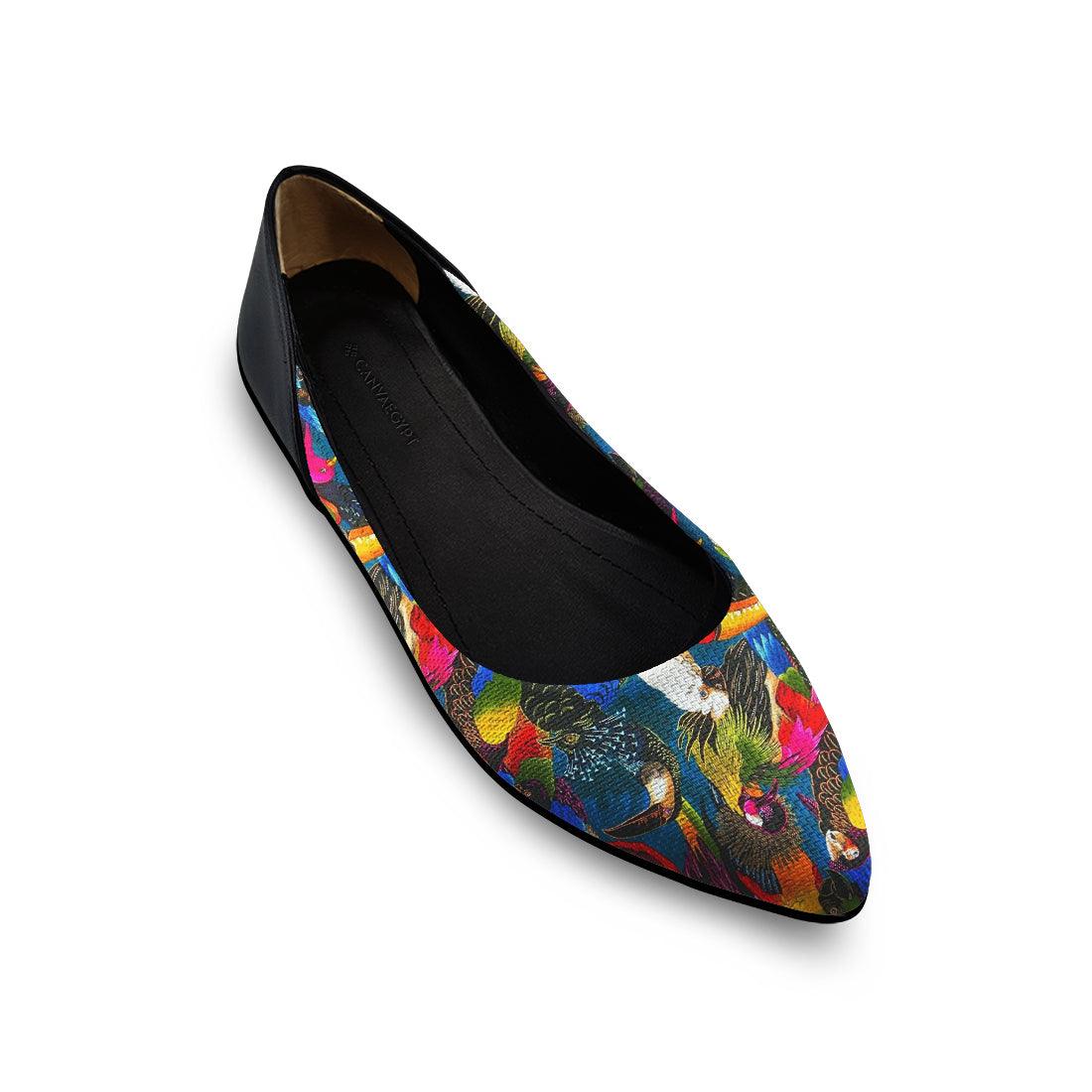 Flat Women's Shoes Parrots - CANVAEGYPT