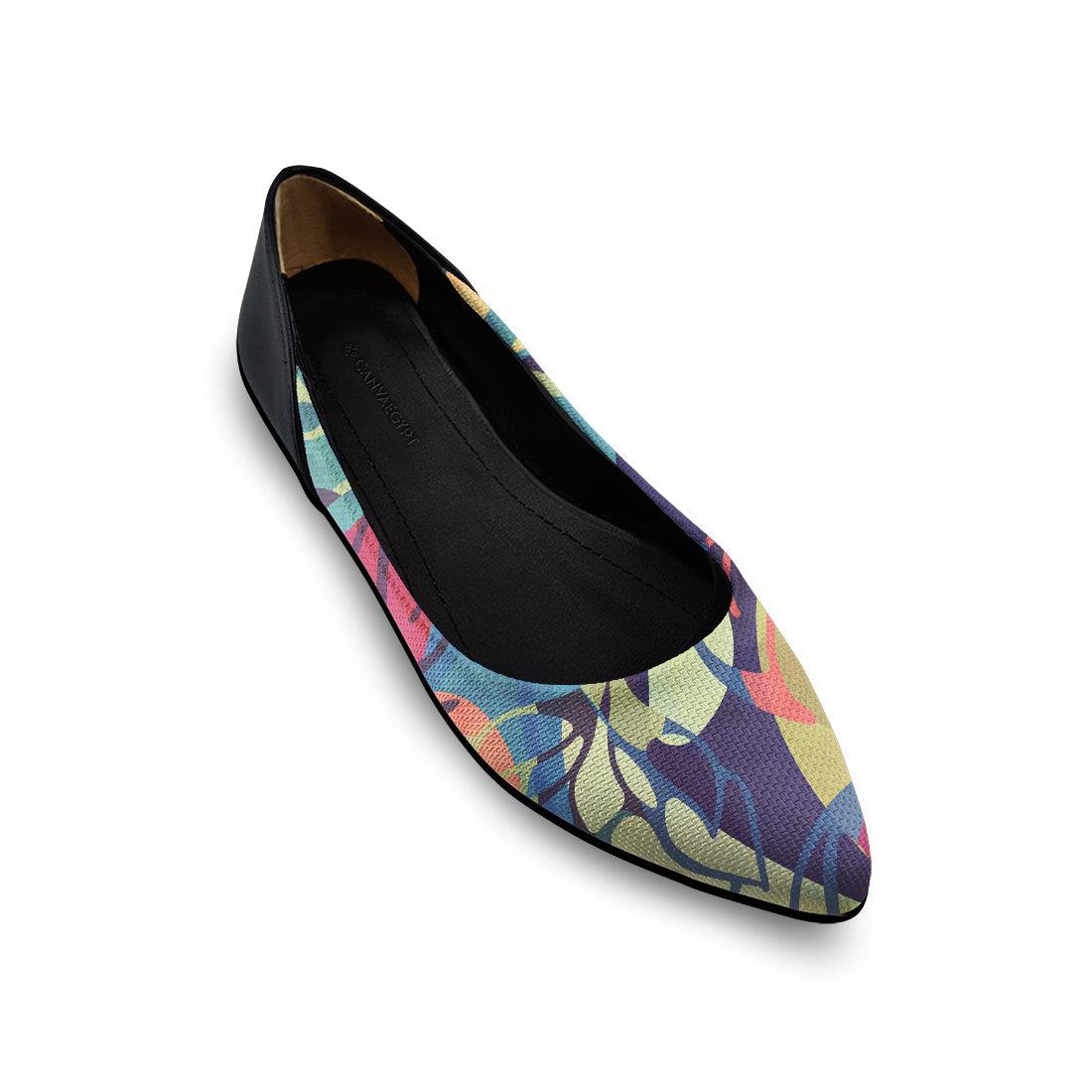 Flat Women's Shoes Sea Herbs - CANVAEGYPT
