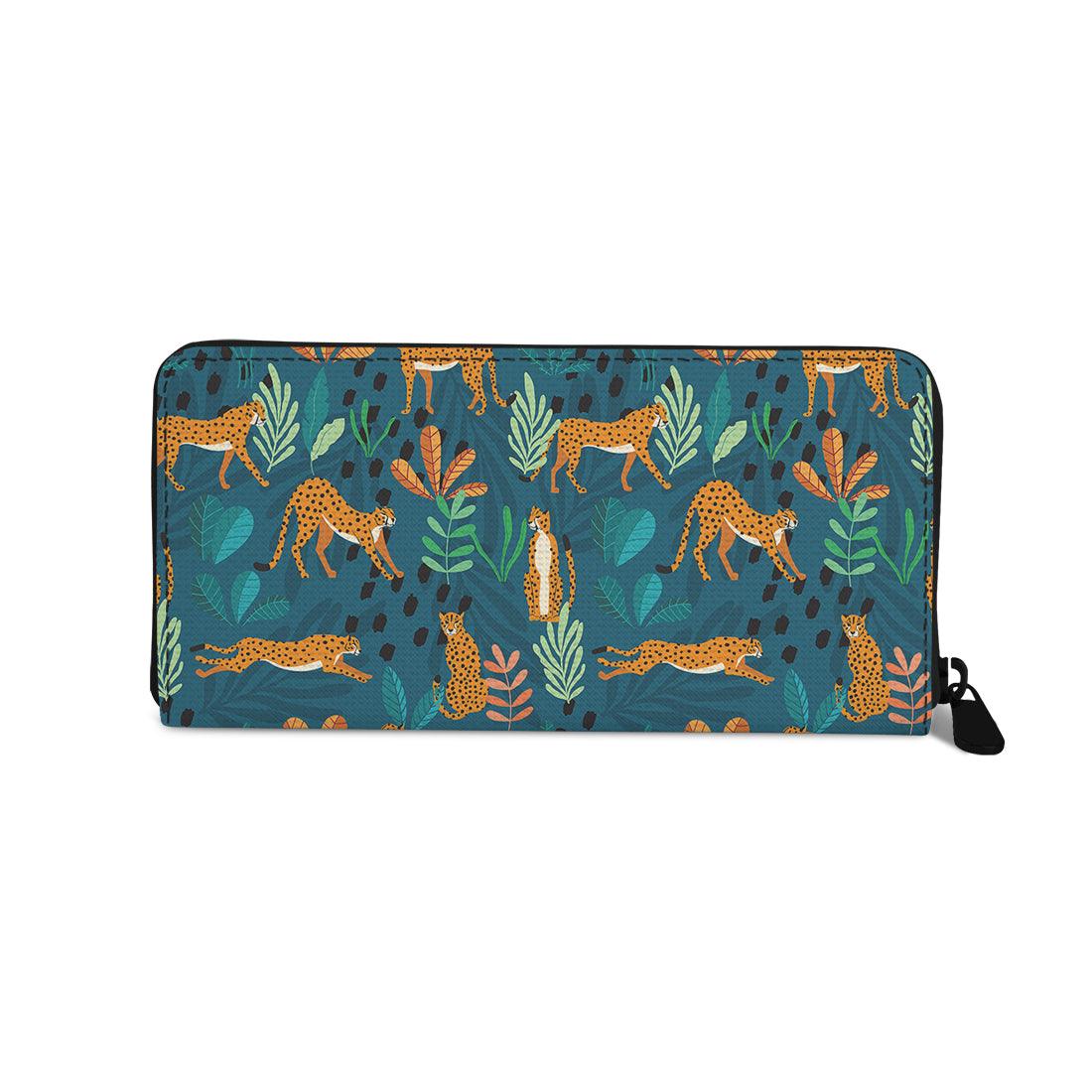 Women's Wallet Cheetah Garden - CANVAEGYPT