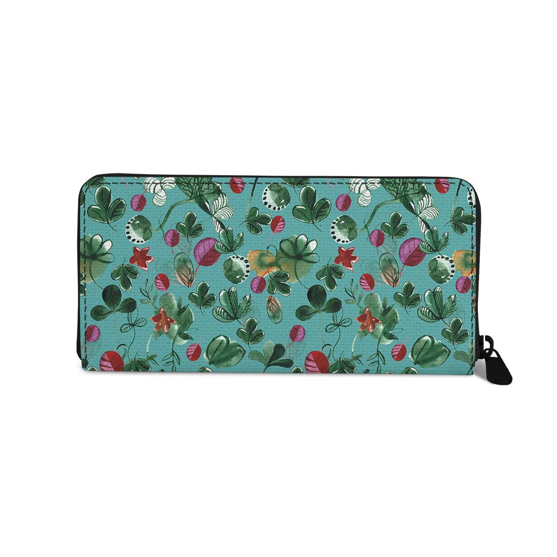 Women's Wallet Painted Flowers - CANVAEGYPT