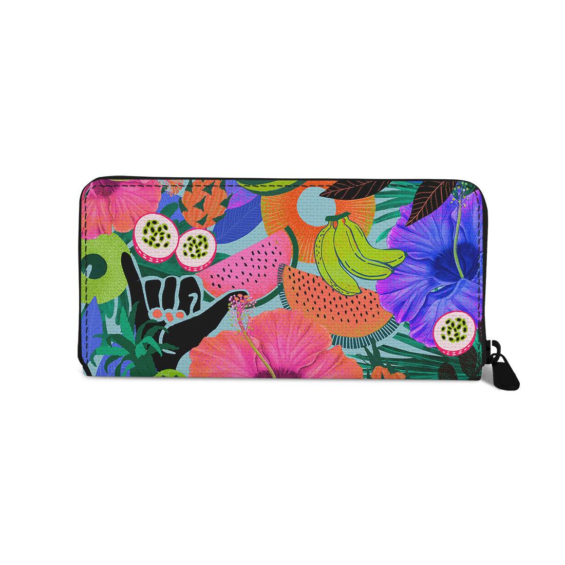 Women's Wallet Colorful Tropical - CANVAEGYPT