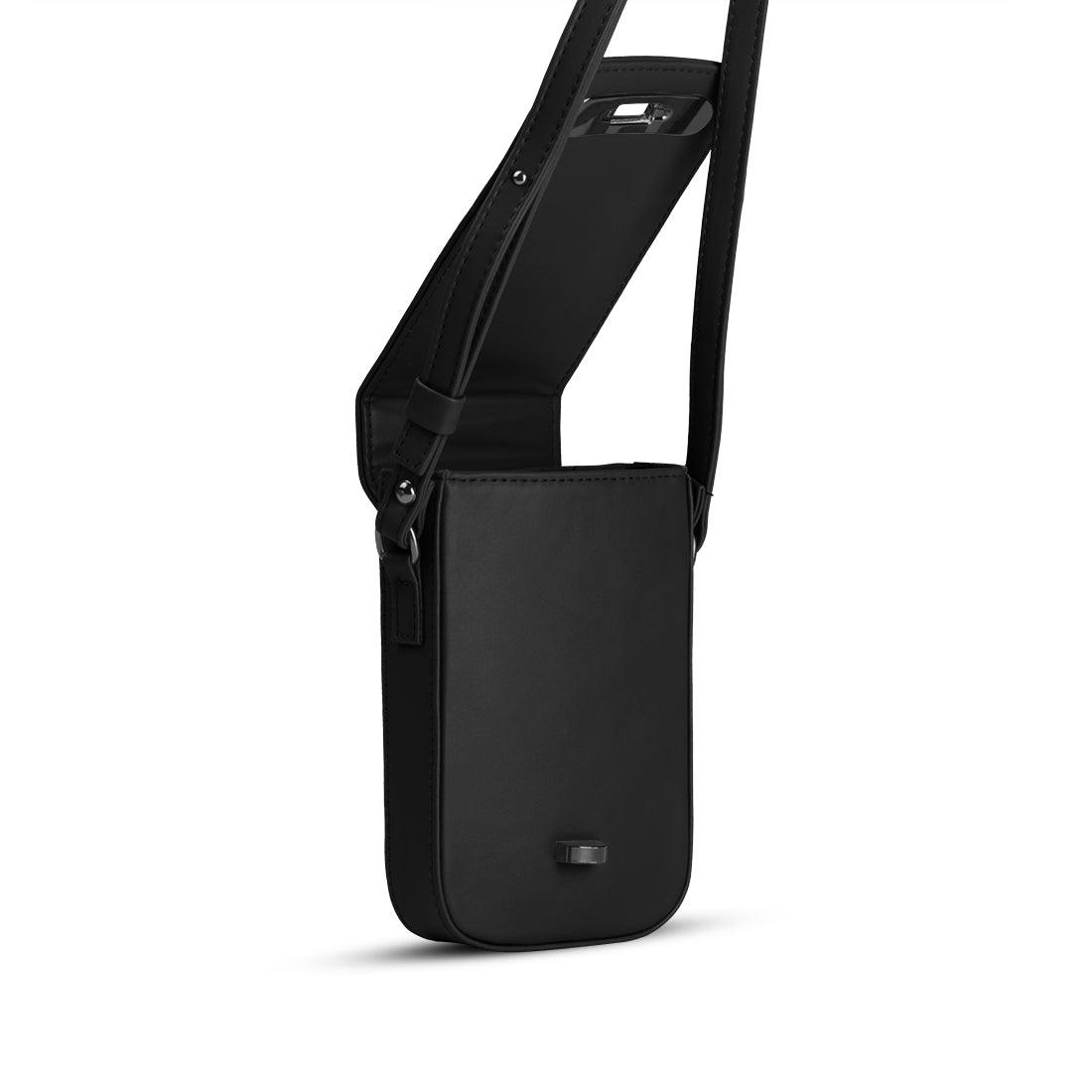 Black Tagged Crossbag Symbol - CANVAEGYPT