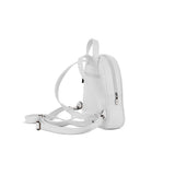 White O Mini Backpacks Isolated Triangles - CANVAEGYPT