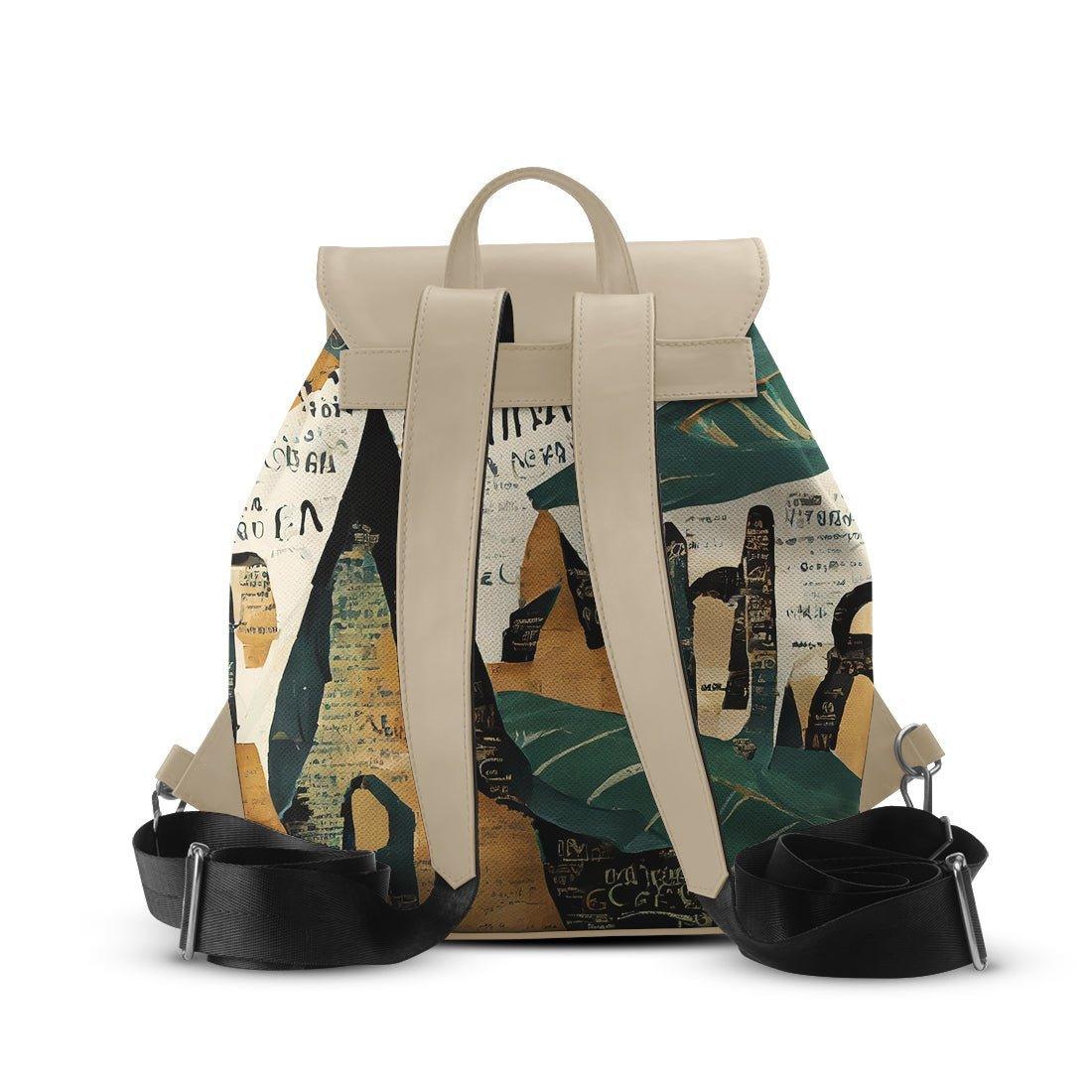 Beige Aurora Backpack Old Magazine - CANVAEGYPT