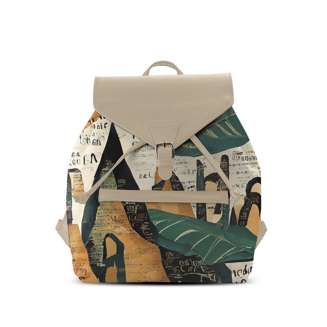 Beige Aurora Backpack Old Magazine - CANVAEGYPT