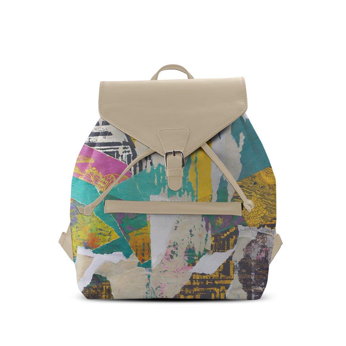 Beige Aurora Backpack Old Paper - CANVAEGYPT