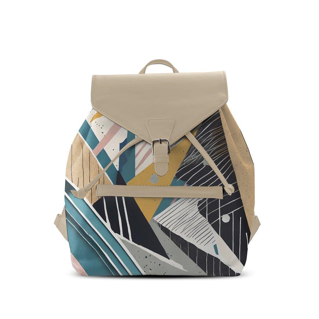 Beige Aurora Backpack Scratchline - CANVAEGYPT