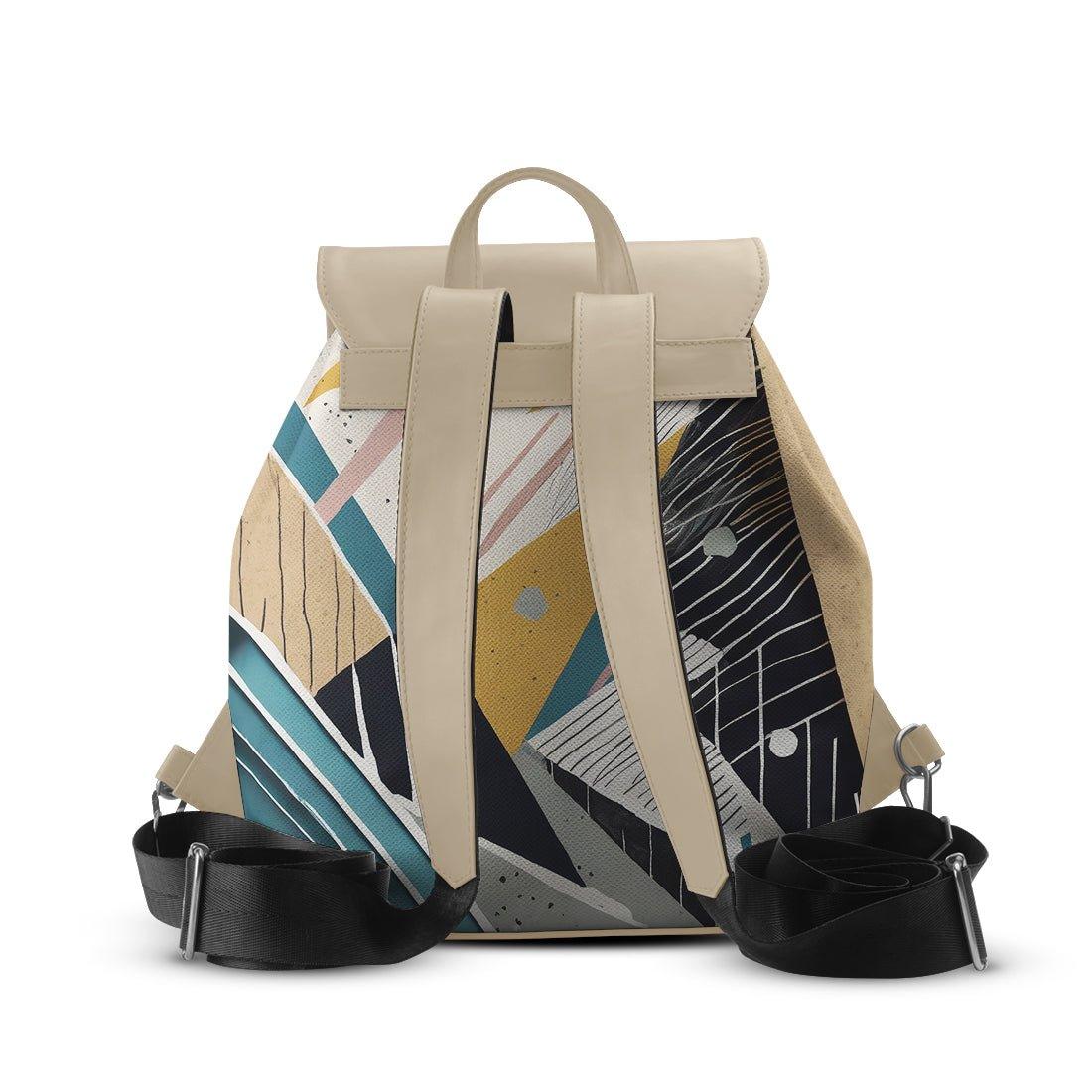 Beige Aurora Backpack Scratchline - CANVAEGYPT