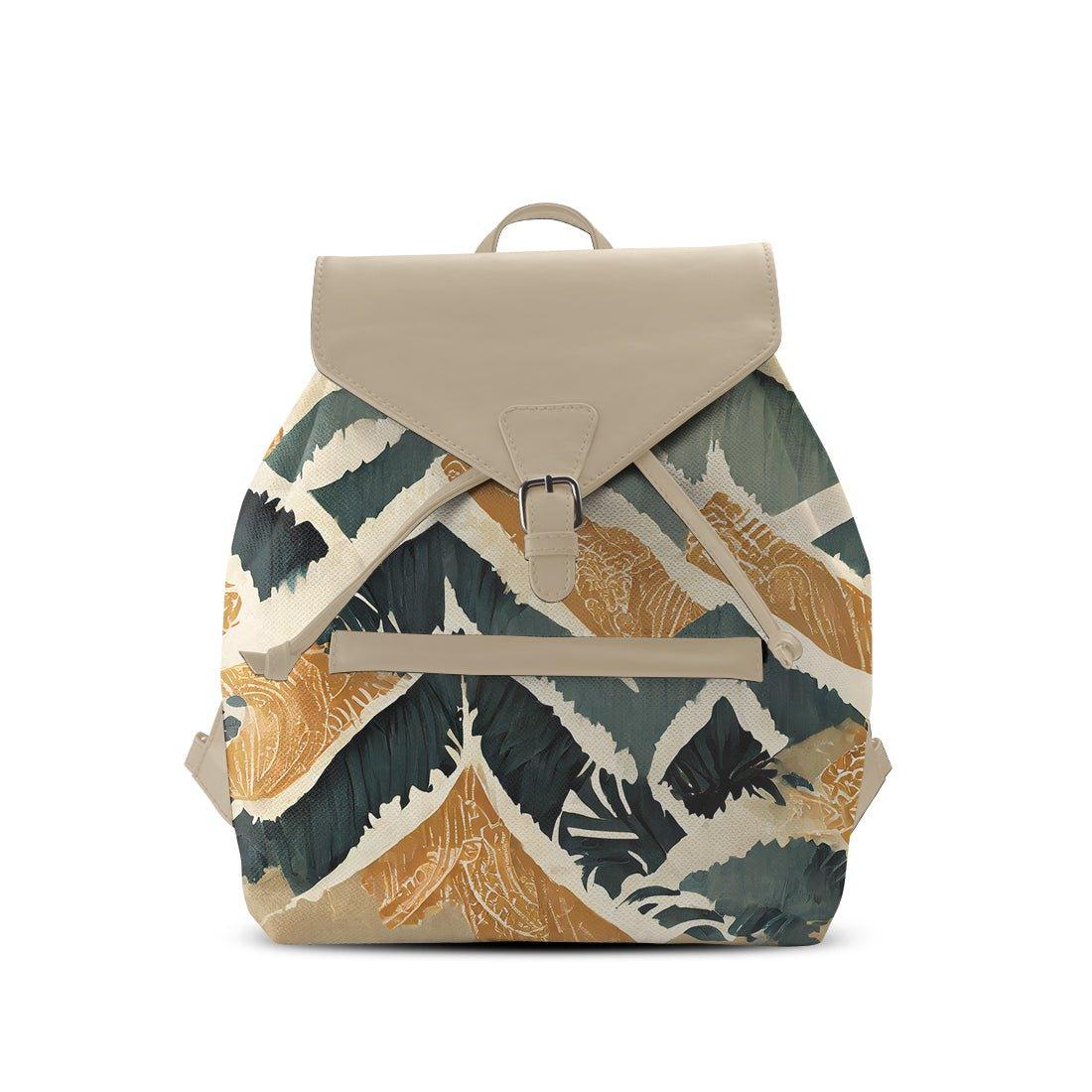 Beige Aurora Backpack Shapes - CANVAEGYPT