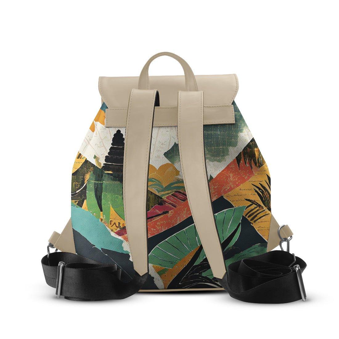 Beige Aurora Backpack Texture - CANVAEGYPT