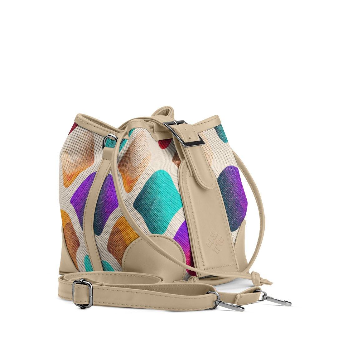Beige Bucket Bags Colorized - CANVAEGYPT