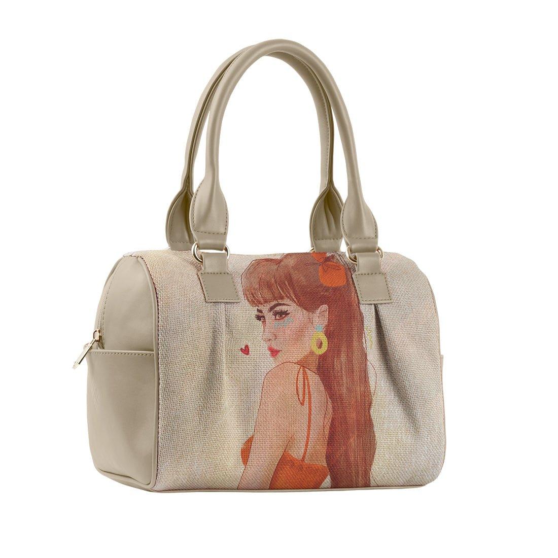 Beige Speedy Bag Brunette Beauty - CANVAEGYPT